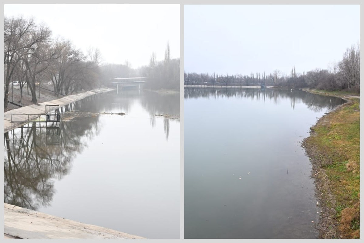 Впервые за 60 лет в Алматы почистят дно Аэропортовского озера