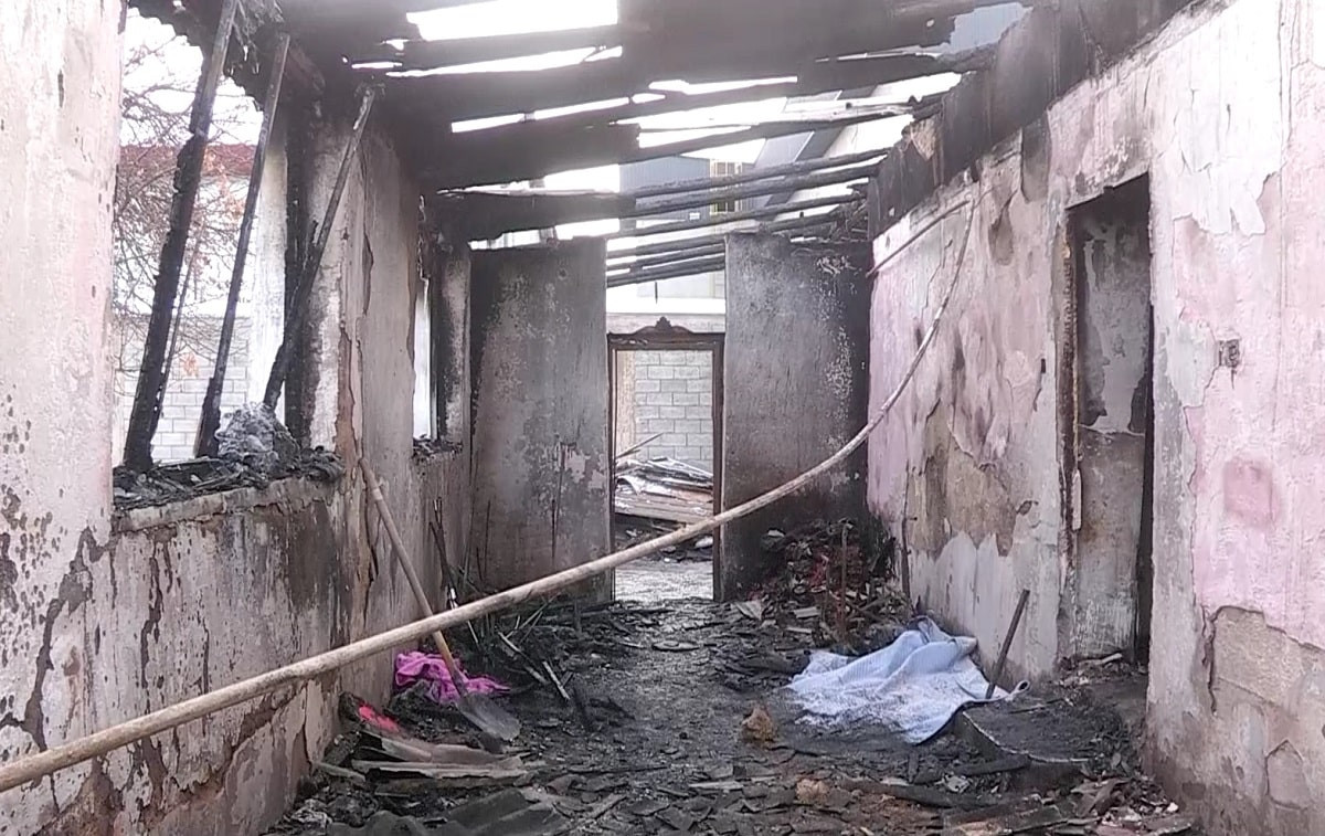 Жизнь оборвалась: в Шымкенте в результате пожара погиб инвалид-колясочник