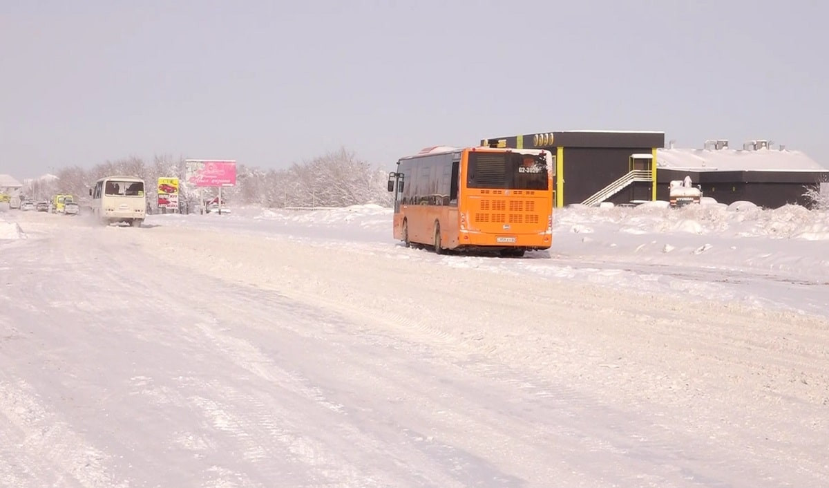 В Жамбылской области из-за непогоды и морозов объявлен режим ЧС