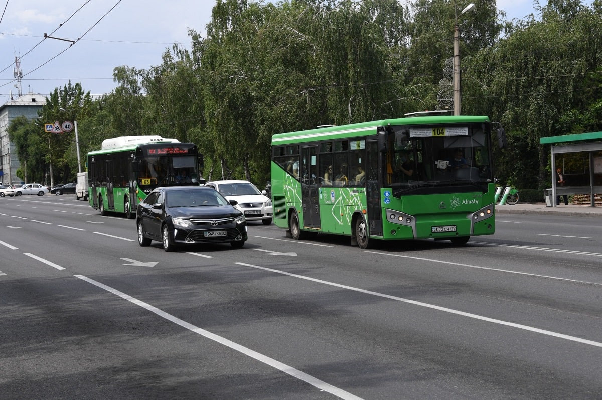 В Алматы с начала года организовано 22 новых маршрута