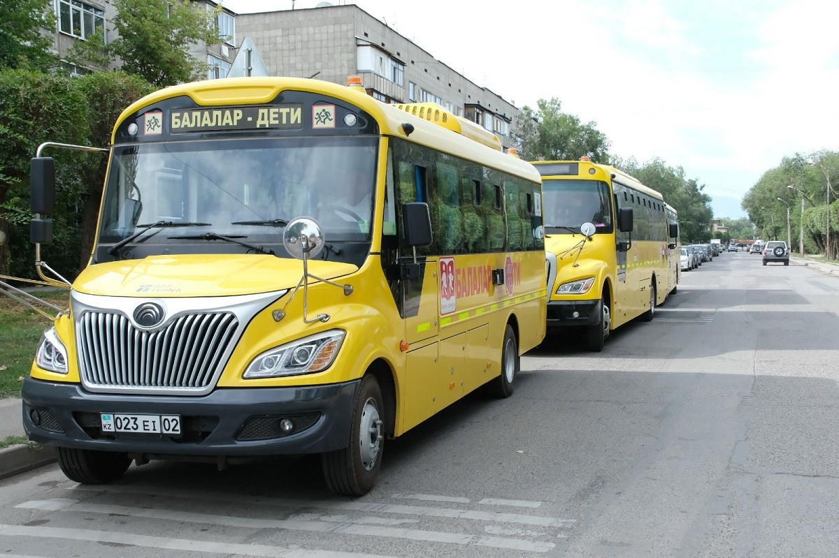 Түрксіб ауданында мектеп автобустарының саны артады