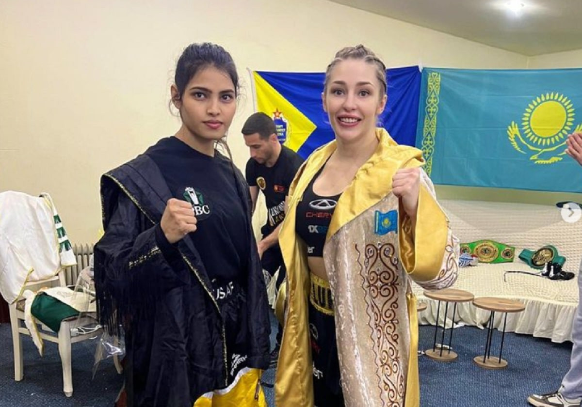 Послала в нокаут: казахстанская боксерша выиграла титул чемпионки мира