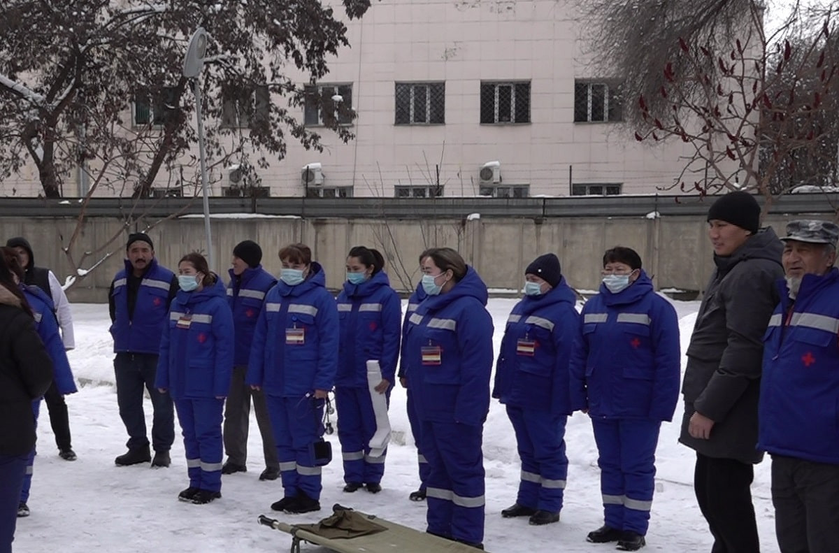 Готовность медработников к землетрясению проверили в Алматы