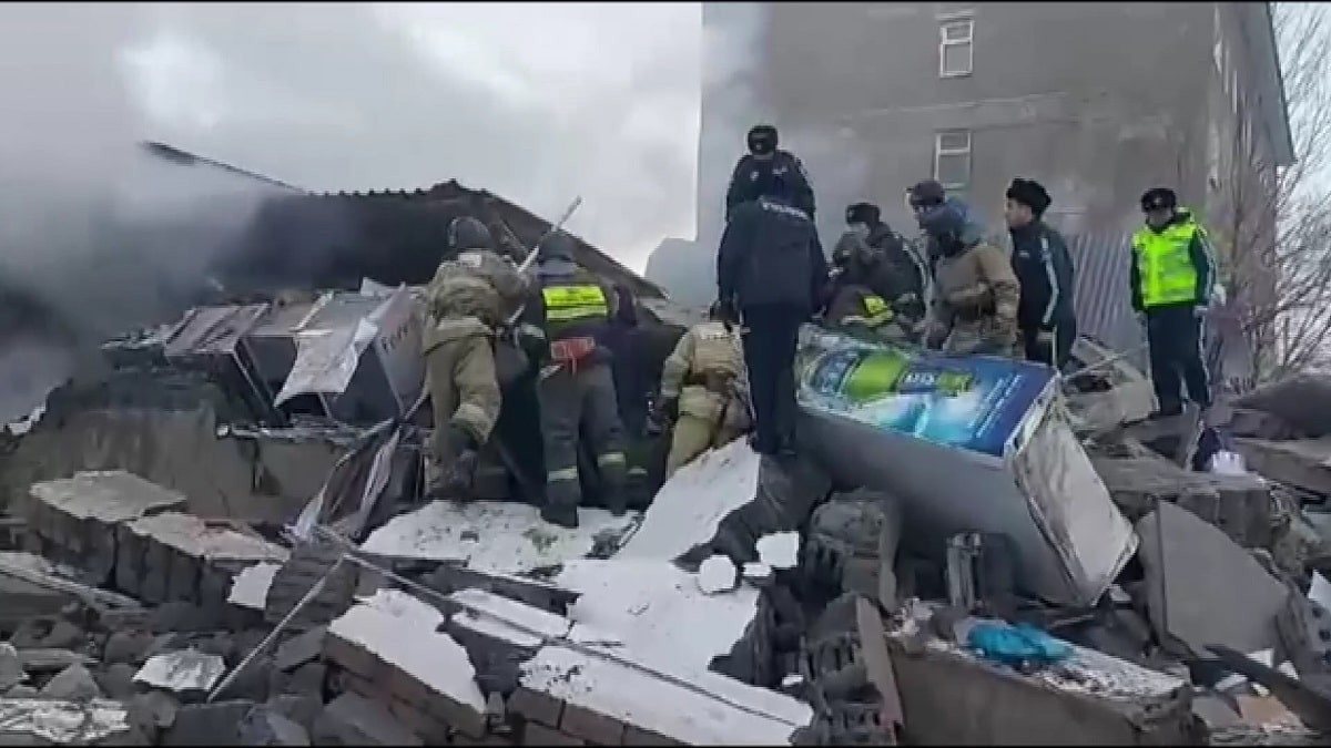 Взрыв в Темиртау: основная версия ЧП - утечка природного газа