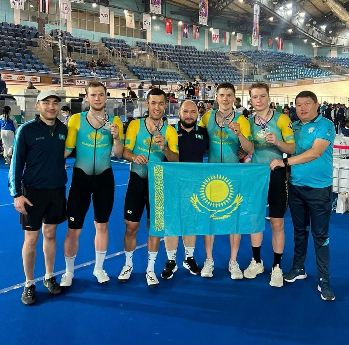 Казахстан завоевал три медали на Чемпионате Азии по велоспорту на треке