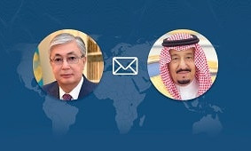 Глава государства поздравил короля Саудовской Аравии