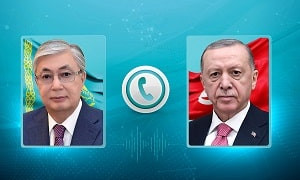 Глава государства поздравил Президента Турции с 70-летним юбилеем