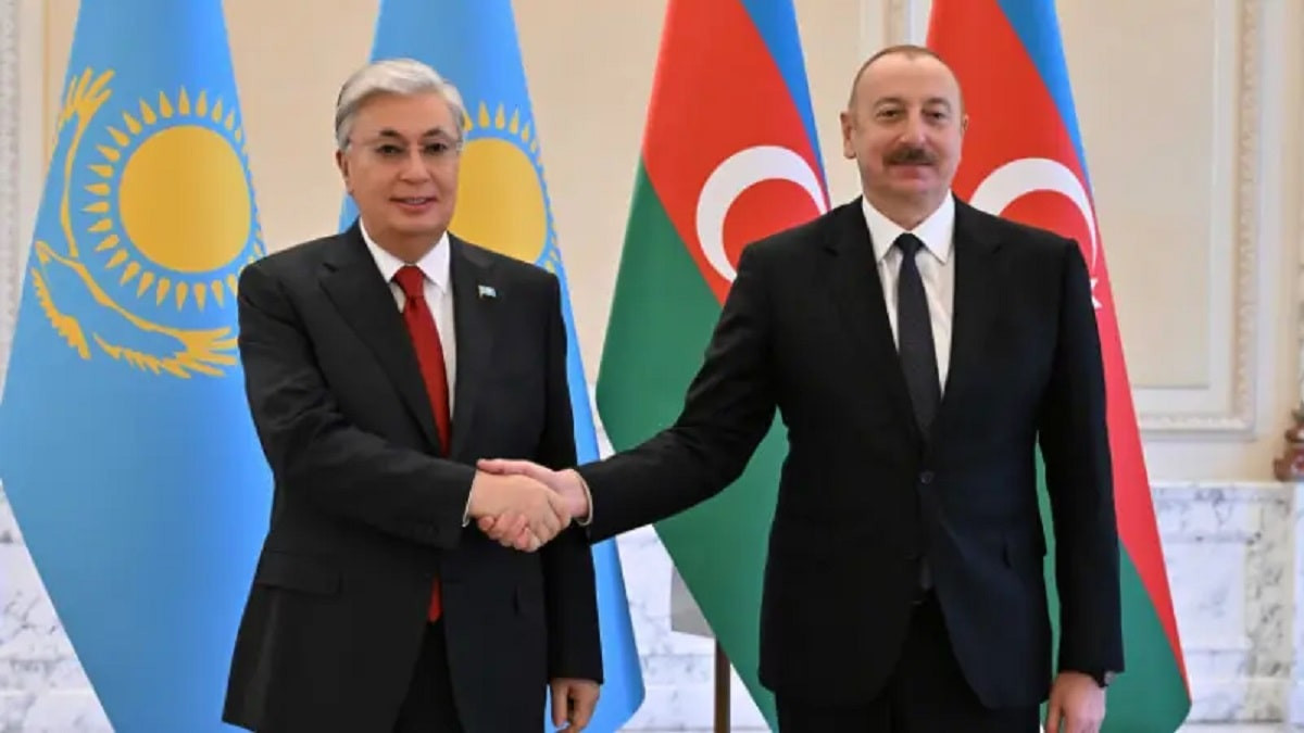 Президент РК  дал интервью перед визитом в Азербайджан