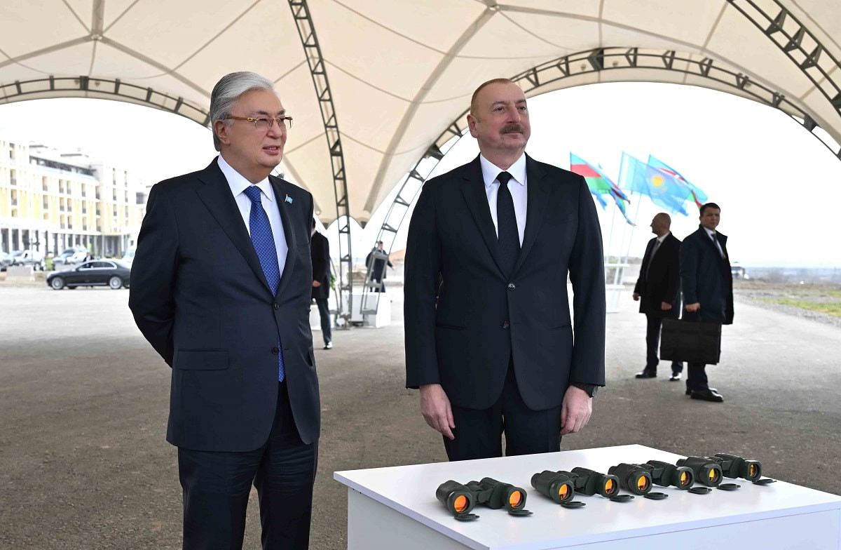 Второй день визита в Азербайджан: Президент прибыл в Физули