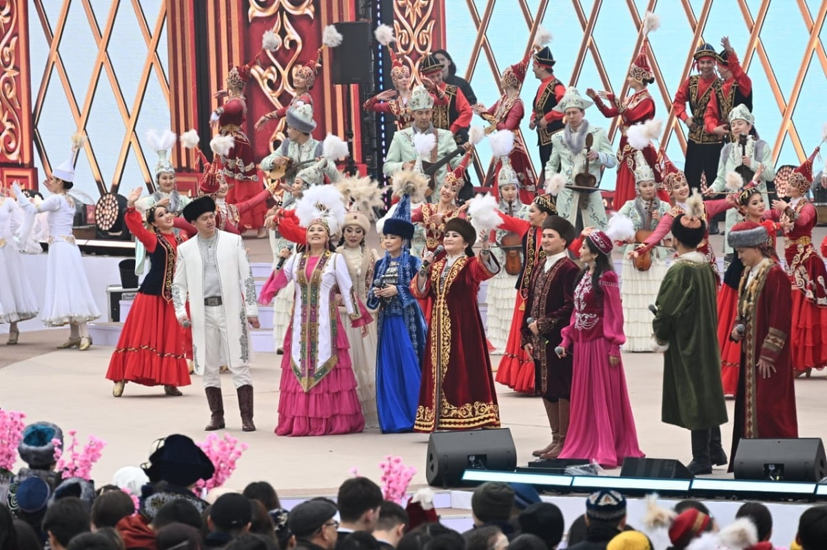 Наурызнама: как в Алматы проходит празднование Наурыза