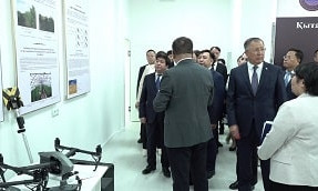 В Алматы открыли инновационную лабораторию по изучению экологических проблем