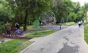 В Алматы реконструируют парковую зону «Терренкур»