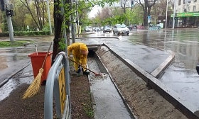 Коммунальные службы Алматы работают в круглосуточном режиме