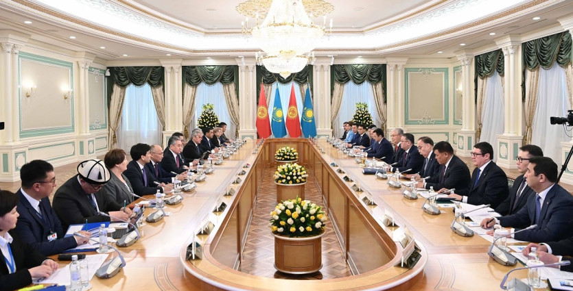 В Астане состоялось заседание Высшего межгосударственного совета Казахстана и Кыргызстана
