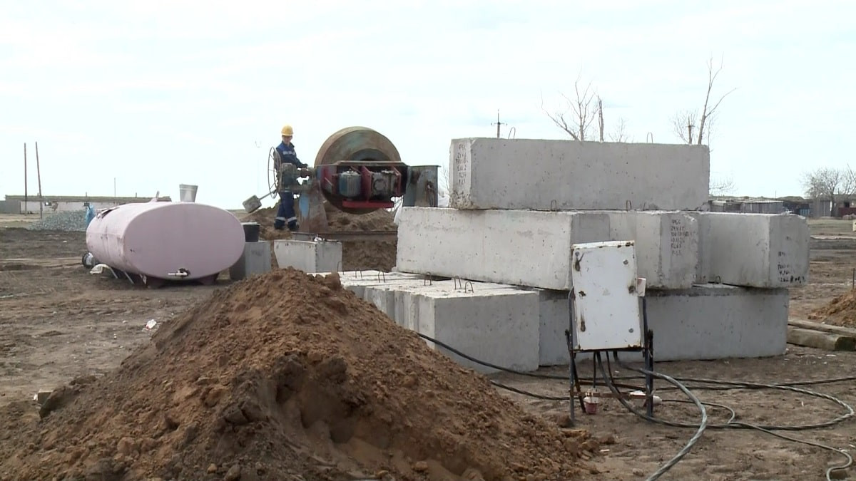Су тасқыны: Павлодар облысында жаңа баспананың құрылысы басталды