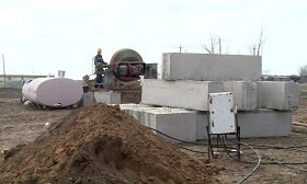 Су тасқыны: Павлодар облысында жаңа баспананың құрылысы басталды