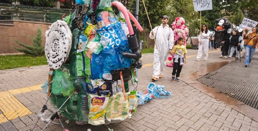 В Алматы определят победителя конкурса «Лучший арт-объект из мусора»