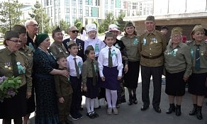 День Победы: как отметили праздник в Наурызбайском районе