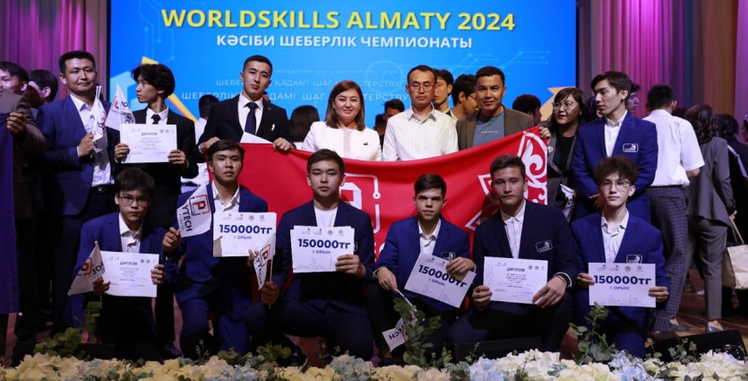 WorldSkills Almaty-2024 чемпионатының жеңімпаздары анықталды