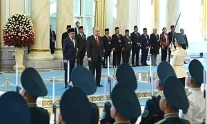 Ақордада Малайзия премьер-министрін қарсы алды