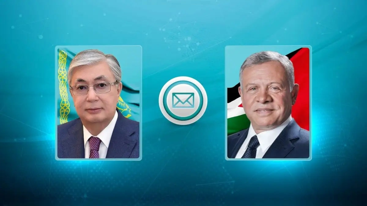 Касым-Жомарт Токаев поздравил короля Иордании с Днем независимости