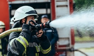 Крупный пожар произошел в Атырау
