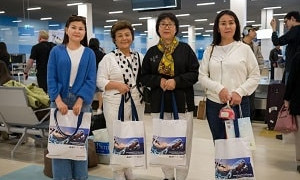 Алматы халықаралық әуежайы жаңа терминалында алғашқы жолаушыларын қарсы алды