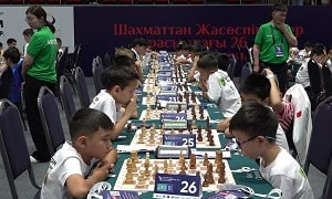 В Алматы стартовал международный чемпионат Азии по шахматам среди юниоров