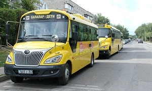 В Алматы продолжается реализация проекта «Школьный автобус»