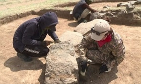 Историческая находка: кинжал эпохи саков нашли карагандинские археологи
