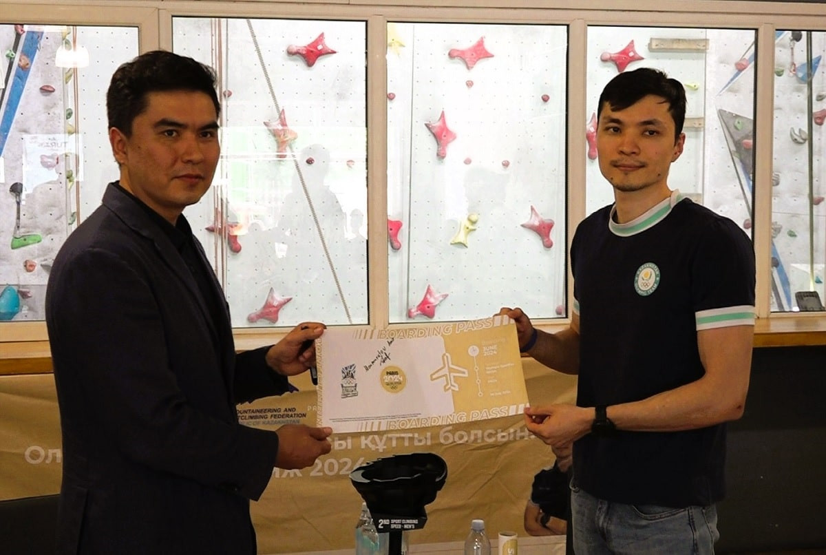 Путевка в Париж: казахстанский скалолаз получил лицензию на Олимпийские игры
