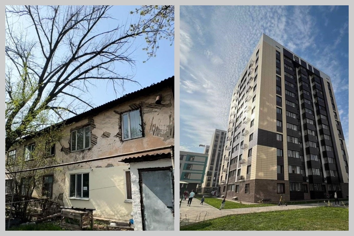В Алматы до конца года жителей 54 ветхих домов обеспечат новым жильем