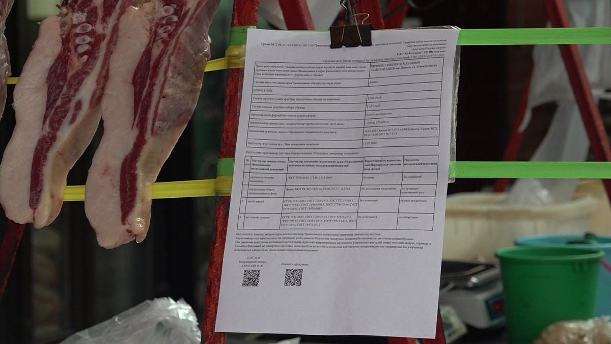 При помощи смартфона: в Казахстане стало проще проверять безопасность мяса