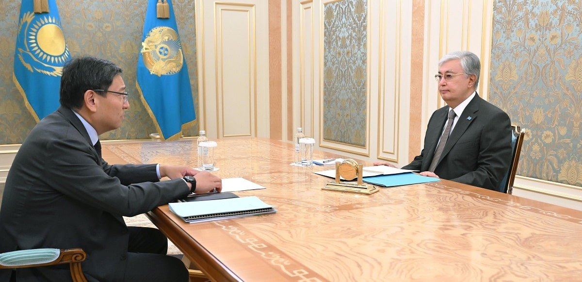 Мемлекет басшысы Алматы қаласының әкімі Ерболат Досаевты қабылдады